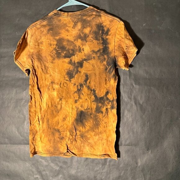 Spencer's Size Small Tee Shirt Unisex Bleached T-Shirt Cotton Rainbow Peace 90s - Picture 4 of 5